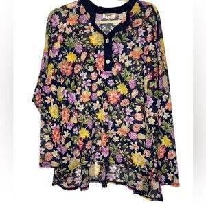 Blumin Floral Sheer Blouse